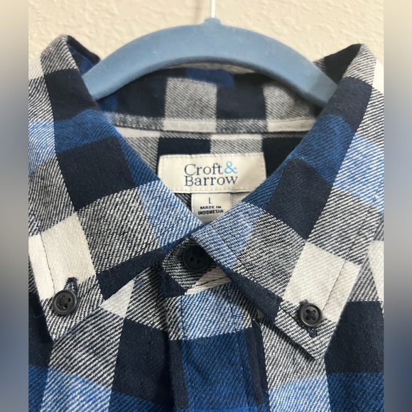 Griswold Family Christmas Moose Glass Upcycled Graphic Flannel - Picture 7 of 9